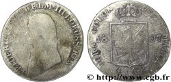 GERMANY - PRUSSIA 1/6 Thaler (4 Groschen)  Frédéric-Guillaume III roi de Prusse 1807 Berlin VG 