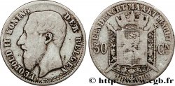 BÉLGICA 50 Centimes Léopold II légende flamande 1899  BC 