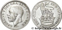 REGNO UNITO 1 Shilling Georges V / lion surmontant une couronne 1928 