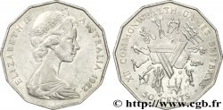 AUSTRALIEN 50 Cents Elisabeth II / XIIe jeux du Commonwealth 1982 