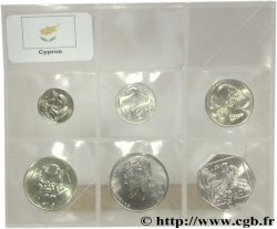 CYPRUS Lot de 1, 2, 5, 10, 20 et 50 Cents 2004 2004 
