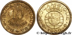 MOZAMBIQUE 10 Centavos colonie portugaise du Mozambique 1960  AU 