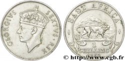 EAST AFRICA 1 Shilling Georges VI / lion 1952 Heaton - H