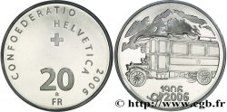 SWITZERLAND 20 Francs 100e anniversaire du car postal 2006 Berne - B