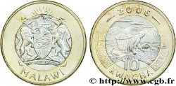 MALAWI 10 Kwacha emblème / scène agricole 2006 