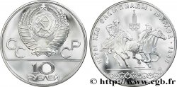 RUSSLAND - UdSSR 10 Roubles BE (Proof) Jeux Olympiques de Moscou, sports équestres 1978 Moscou ST 