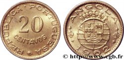 ANGOLA 20 Centavos monnayage colonial Portugais 1962 