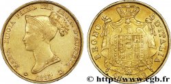 ITALIE - PARME ET PLAISANCE 40 Lire Duché de Parme, de Plaisance et de Guastalla - Marie-Louise d’Autriche / manteau d’armes 1815 