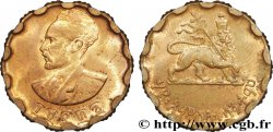 ETHIOPIA 25 Cents Hailé Sélassié EE1936 (1944)  AU 