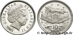 GIBRALTAR 10 Pence Elisabeth II / quartier d’Europort 2003  SPL 