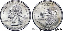 ÉTATS-UNIS D AMÉRIQUE 1/4 Dollar Indiana : Grand Prix automobile d’Indianapolis et limites de l’état 2002 Denver