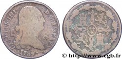 ESPAGNE 8 Maravedis Charles IIII 1789 Ségovie