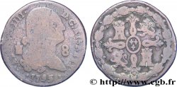 ESPAGNE 8 Maravedis Charles IIII 1795 Ségovie