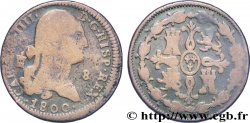 ESPAGNE 8 Maravedis Charles IIII 1800 Ségovie