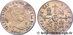 ESPAGNE 8 Maravedis Isabelle  1848 Jubia