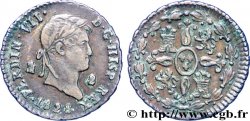 ESPAGNE 2 Maravedis Ferdinand VII 1828 Ségovie
