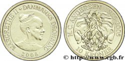 DANEMARK 10 Kroner séries des contes : reine Margrethe II / l’Ombre par Hans Christian Andersen 2006 Copenhague SPL 