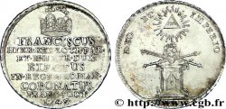 ALLEMAGNE - VILLE LIBRE DE FRANCFORT Jeton de Couronnement François Ier d’Autriche 1764 