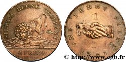 SIERRA LEONE 1 Penny Sierra Leone Company 1791 