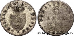 GERMANY - HESSE 6 Kreuzer Hesse-Darmstadt 1833 Darmstadt VF 