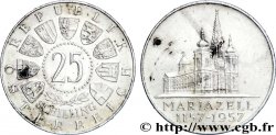 AUSTRIA 25 Schilling 800e anniversaire de Mariazell 1957  AU 