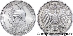 ALLEMAGNE - PRUSSE 2 Mark Royaume de Prusse Guillaume II 200e anniversaire de la Prusse / aigle 1901 Berlin