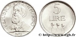 SAN MARINO 5 Lire Saint Marin 1972 Rome - R VZ 