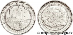 SAINT-MARIN 5 Lire 3 tours / la transparence du ciel 1977 Rome - R SUP 