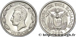 ECUADOR 1 Sucre emblème / Général Sucre 1964  SC 
