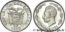 ÉQUATEUR 1 Sucre emblème / Général Sucre 1988  SPL 