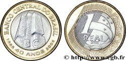BRÉSIL 1 Real 40e anniversaire de la banque Centrale du Brésil 2005  SPL 