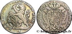 BELGIQUE - PAYS-BAS AUTRICHIENS 1 Escalin frappe au nom de Marie-Thérèse : lion / armes 1750 Anvers