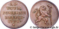 BELGIUM - UNITED STATES OF BELGIUM 1 Liard Pays-Bas Autrichiens insurrection de 1790 1790 Bruxelles AU 