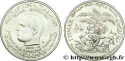 TUNISIE 1 Dinar Habib Bourguiba type FAO 1970 Paris