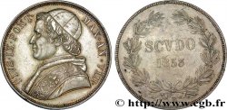 VATICAN AND PAPAL STATES 1 Scudo Pie IX an VIII 1853 Rome