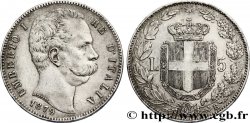 ITALIE 5 Lire Humbert Ier 1879 Rome