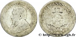 AFRIQUE DU SUD 2 1/2 Shillings président Kruger 1897  B 