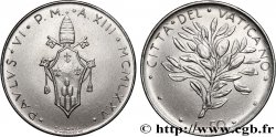 VATICANO E STATO PONTIFICIO 50 Lire armes au nom de Paul VI an XIII / rameau d’olivier 1975 Rome