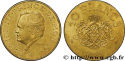 MONACO 10 Francs Rainier III / écu et monogramme couronnés 1981 Paris fVZ 