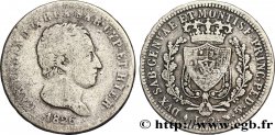 ITALY - KINGDOM OF SARDINIA 2 Lire Royaume de Sardaigne : Charles-Félix / armes de Savoie 1826 Turin