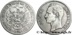 VENEZUELA 5 Bolivares Simon Bolivar 1926 Philadelphie