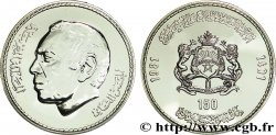 MAROC 150 Dirhams II AH 1401 20e anniversaire du couronnement du roi 1981 