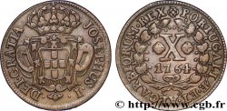 PORTUGAL 10 Réis frappe au nom de Joseph Ier (José) 1764 