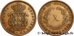 PORTUGAL 10 Réis frappe au nom de Louis Ier (Luis) 1867 