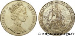 INSEL MAN 1 Crown Elisabeth II / Bicentenaire de la révolte du Bounty 1989 