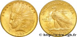 ÉTATS-UNIS D&nbsp;AMÉRIQUE 10 Dollars or &nbsp;Indian Head&nbsp;, 2e type 1932 Philadelphie SUP 
