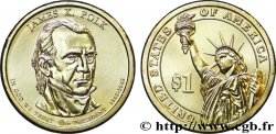 ÉTATS-UNIS D AMÉRIQUE 1 Dollar Présidentiel James K. Polk / statue de la liberté type tranche A 2009 Philadelphie - P