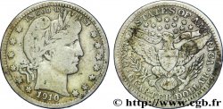 ÉTATS-UNIS D&nbsp;AMÉRIQUE 1/4 Dollar Barber 1910 Denver