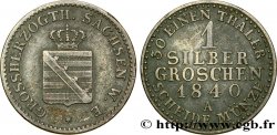 GERMANIA - SASSONIA-WEIMAR-EISENACH 1 Silbergroschen Charles-Frédéric 1840 Berlin