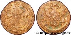 RUSSIE 5 Kopecks Catherine II 1769 Ekaterinbourg
